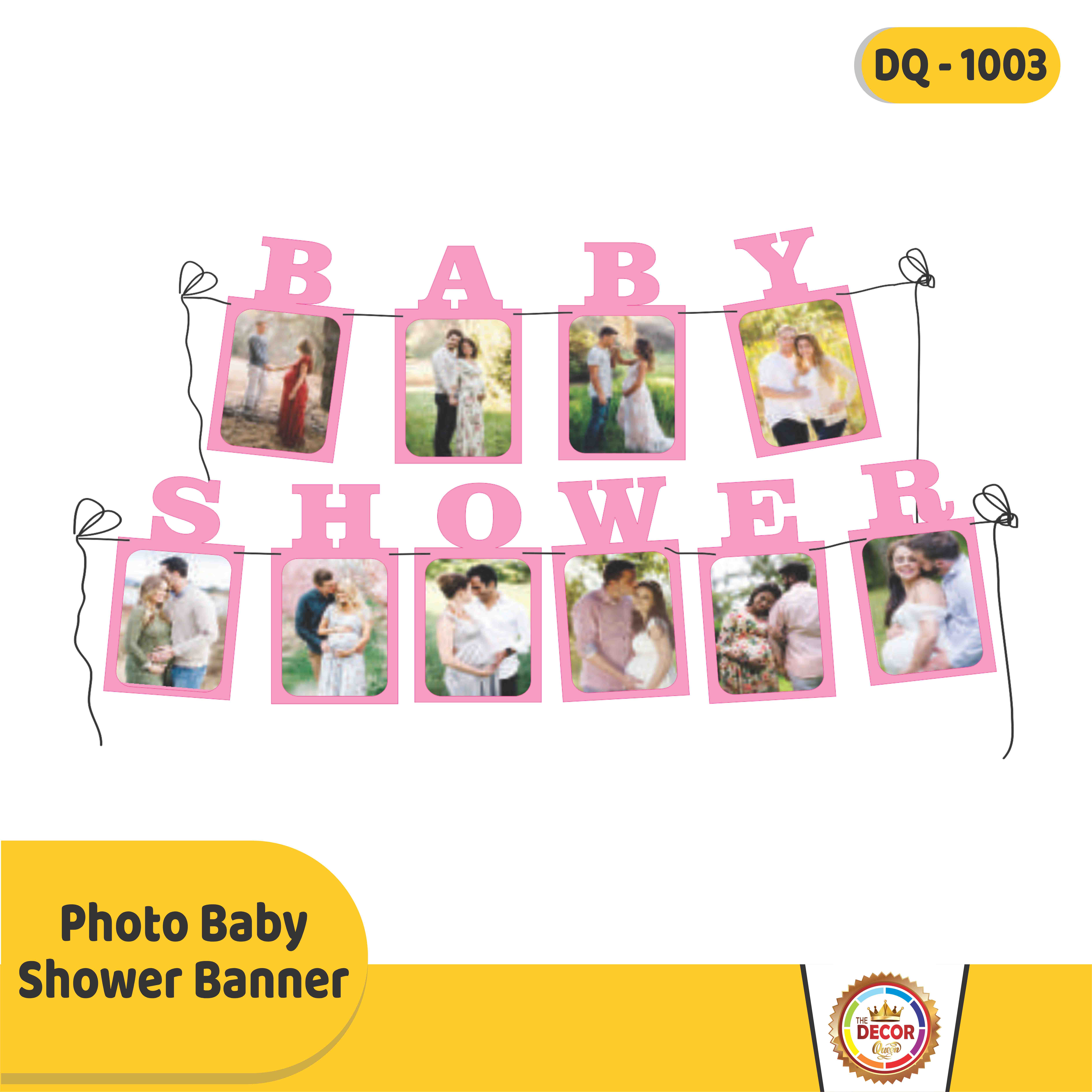 PHOTO BABY SHOWER BANNER|Banners|Photo Banner