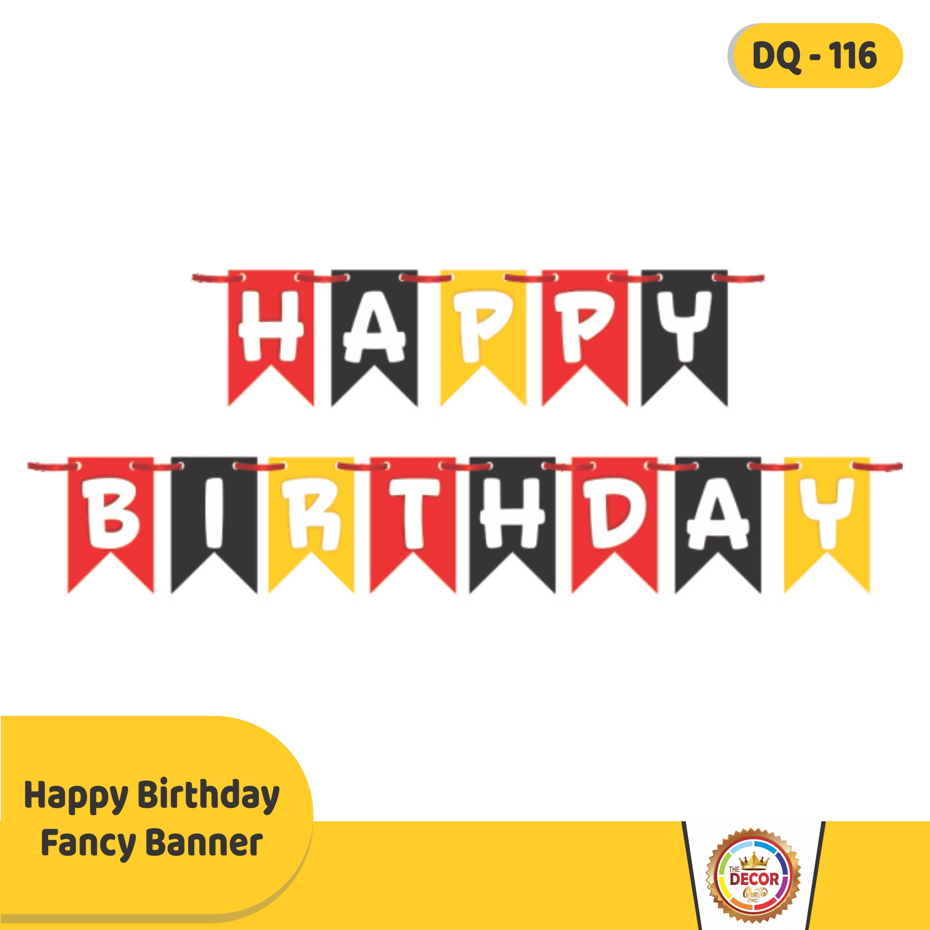 Happy Birthday Fancy Banner|Banners|Happy Birthday Banner