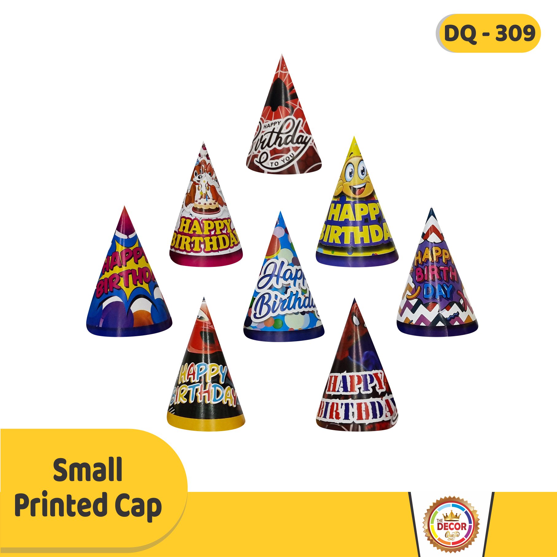 Small Printed Cap (CAP)|Party Products|Cap