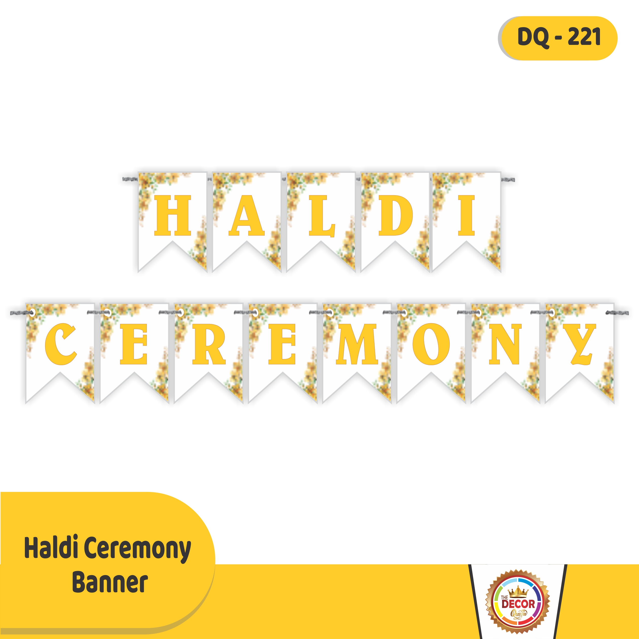 Haldi Ceremony Banner|Banners|Other Banners