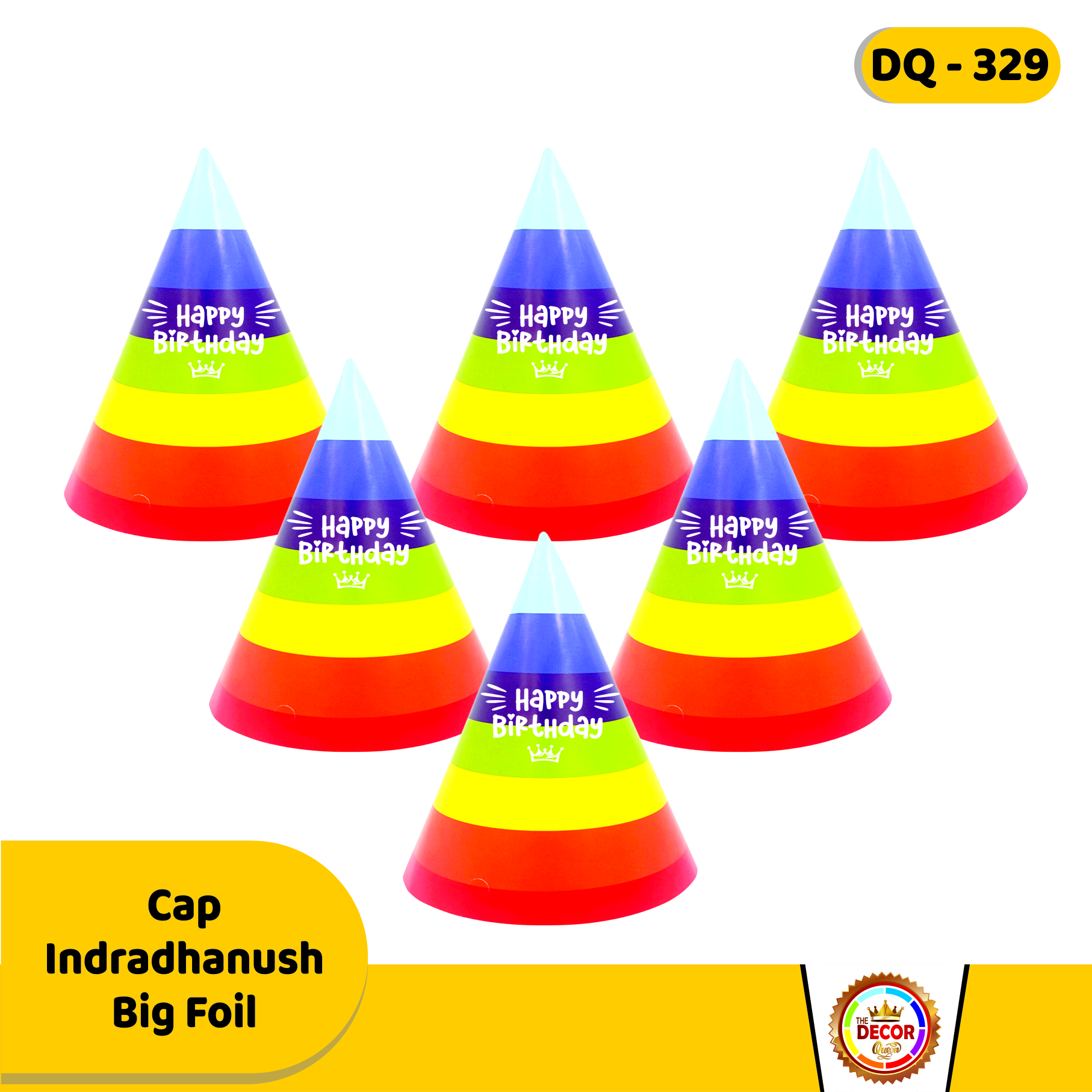 Cap Indradhanush Big Foil|Party Products|Cap