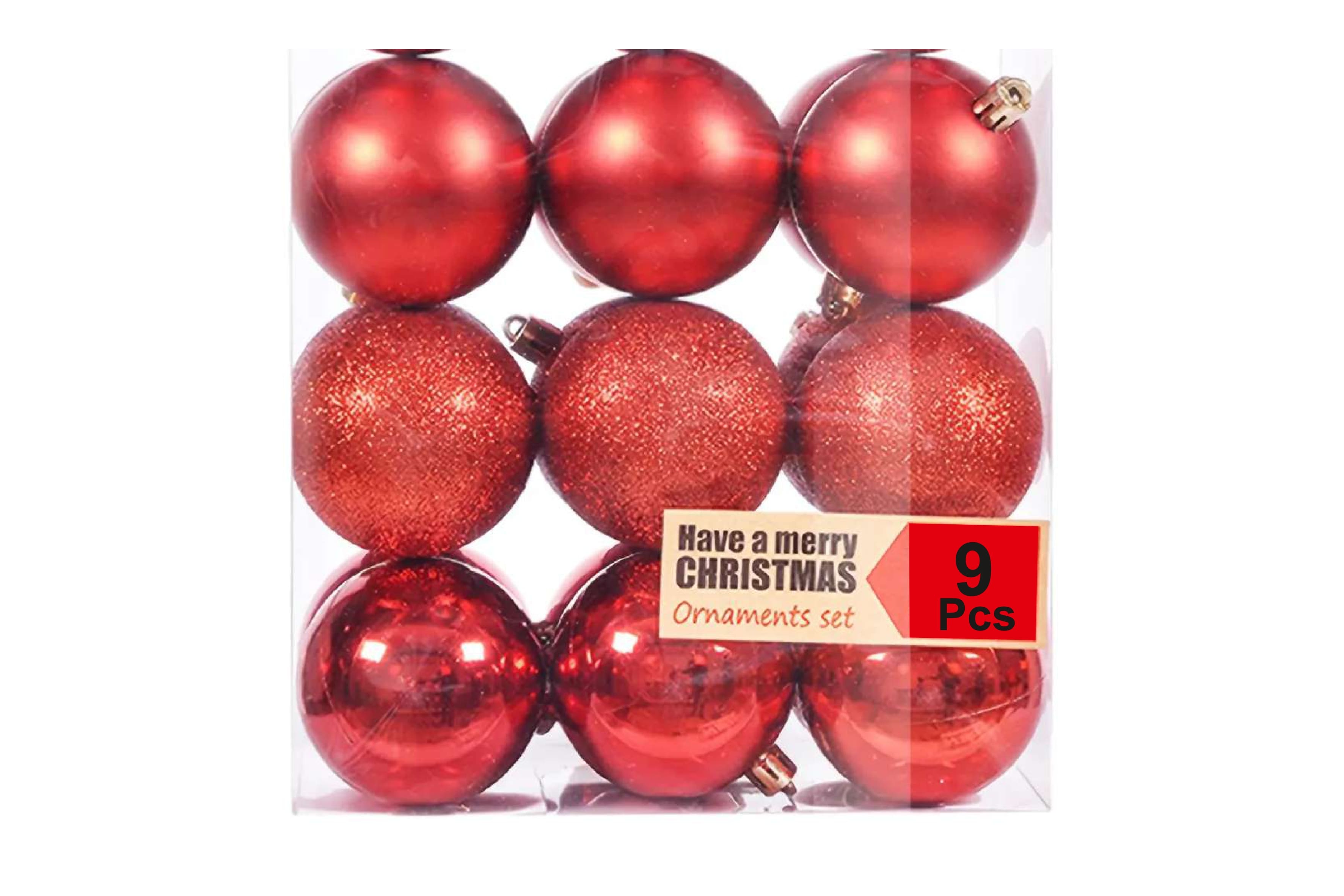 Merry Christmas Plastic Ball Hangler|Festive Products|Christmas