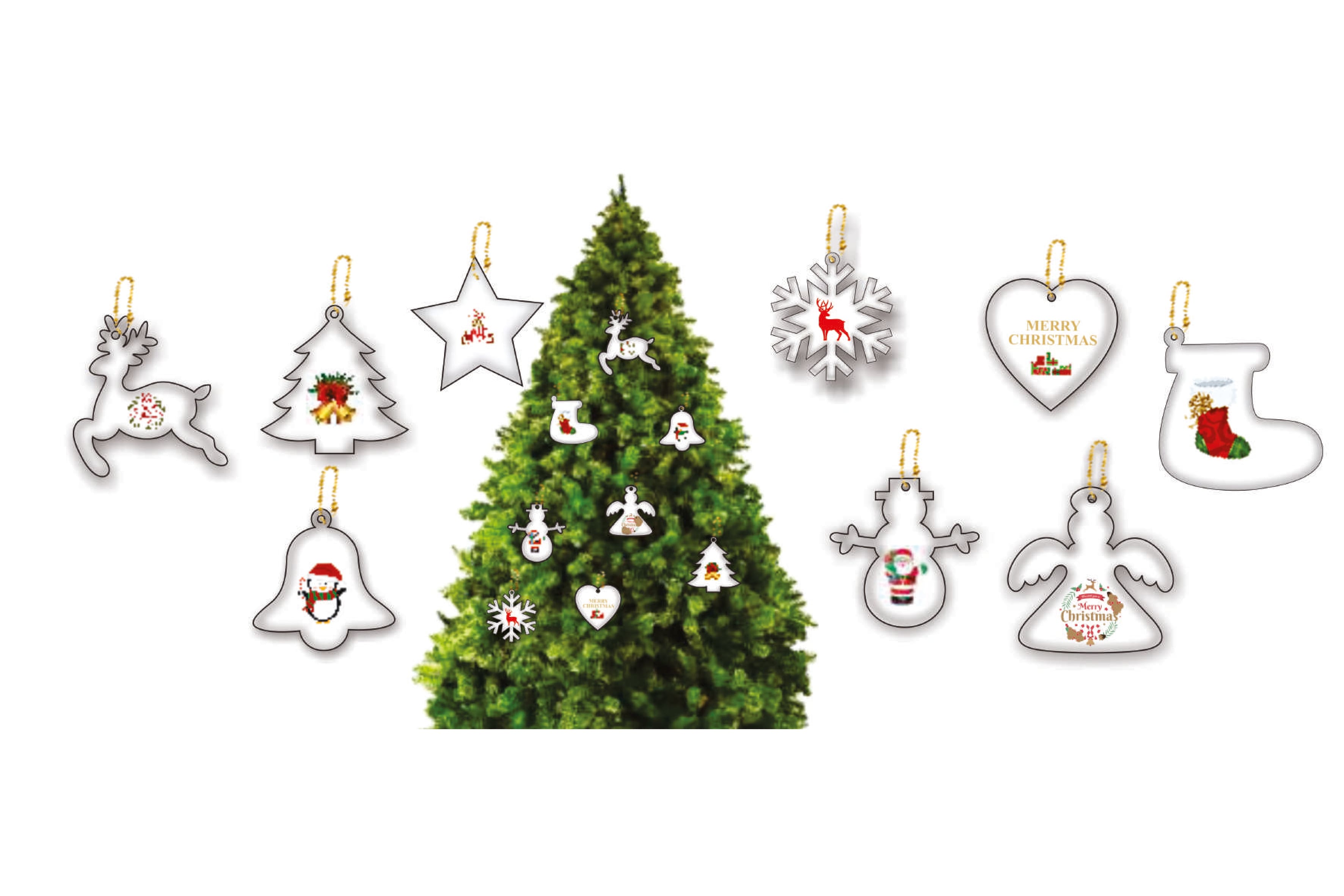 Merry Christmas Santa Dangler|Festive Products|Christmas