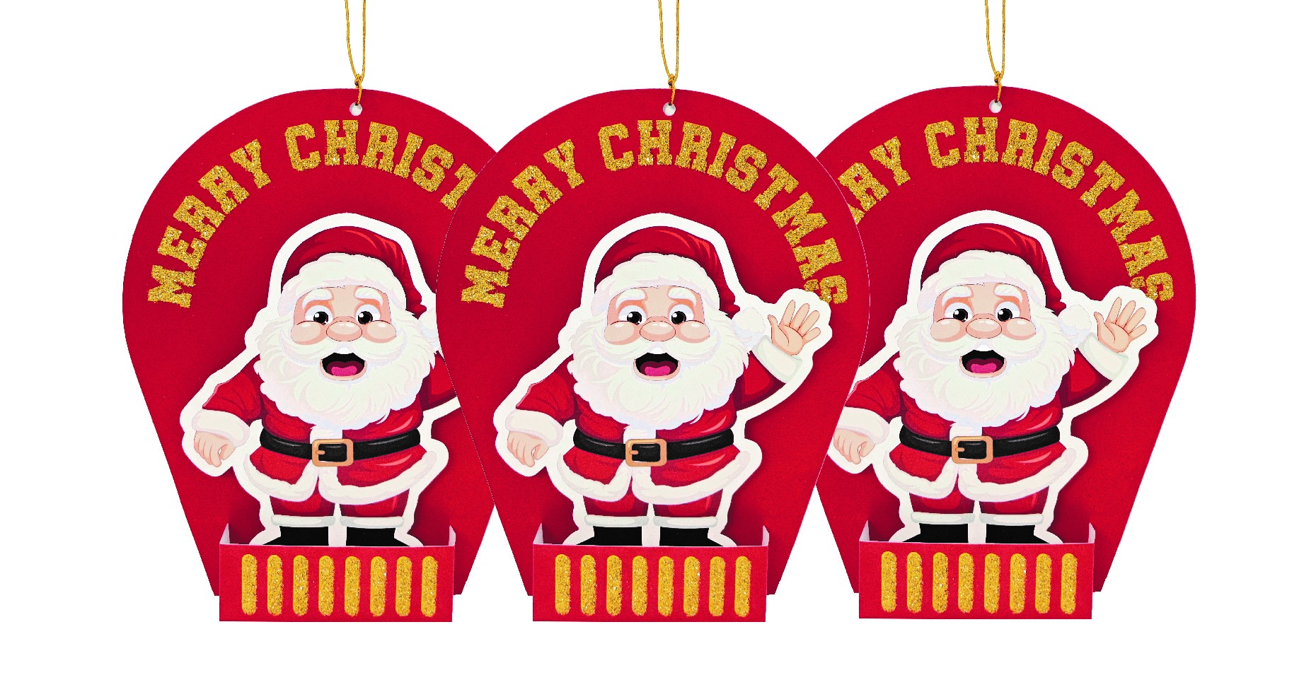 Merry Christmas 3D Santa Hanger|Festive Products|Christmas