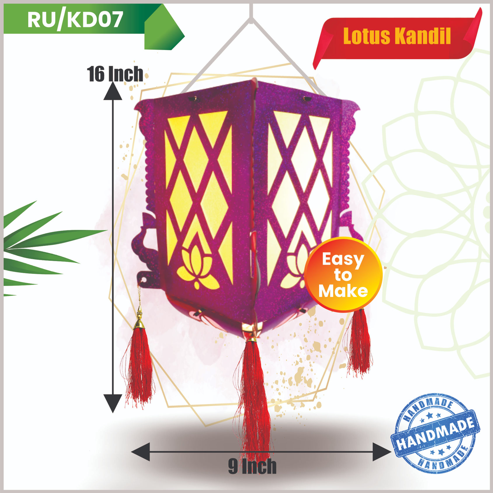 Lotus Kandil|Festive Products|Diwali