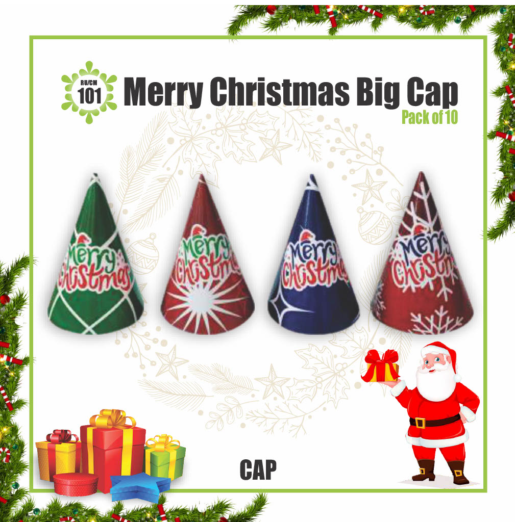 Merry Christmas Bi Cap|Festive Products|Christmas