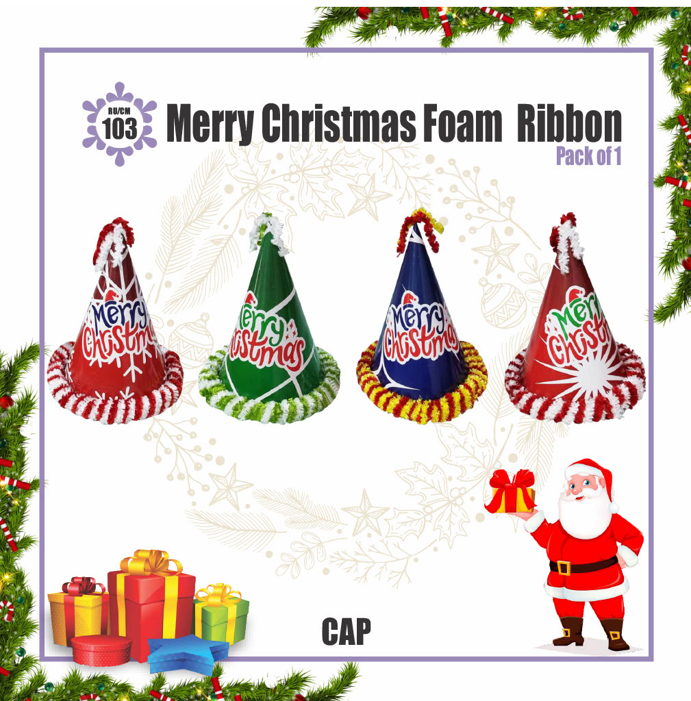Merry Christmas Foam Ribbon|Festive Products|Christmas