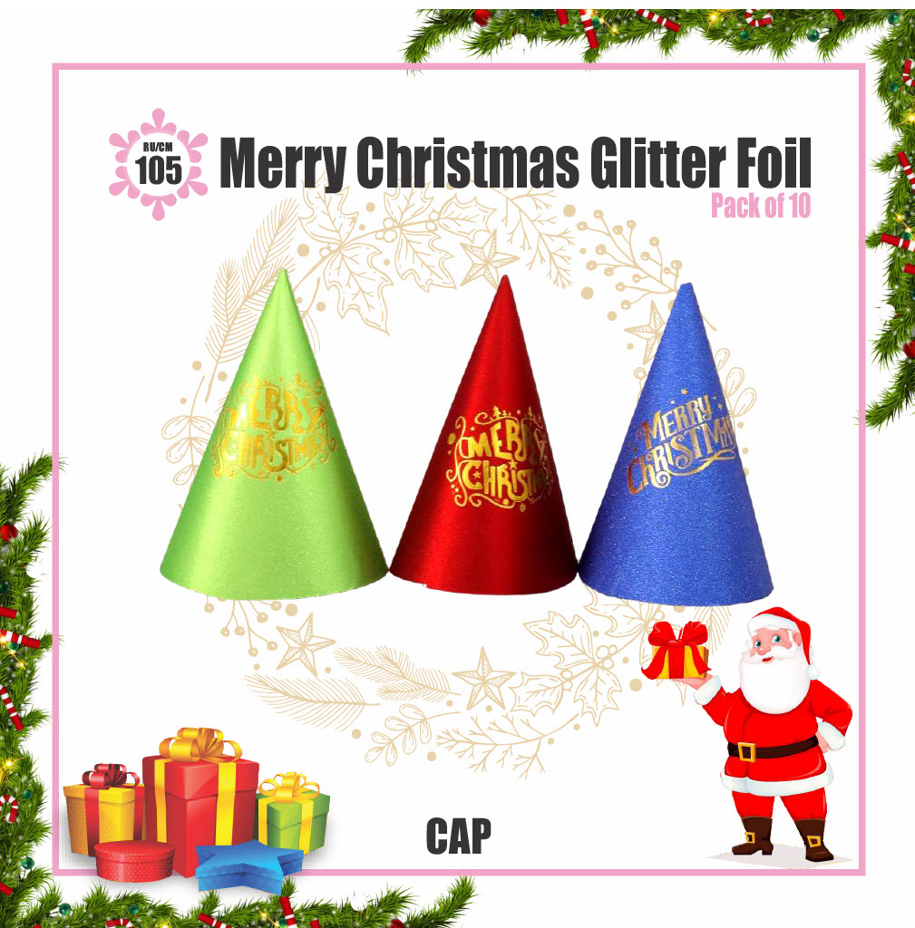 Merry Christmas Glitter Foil|Festive Products|Christmas