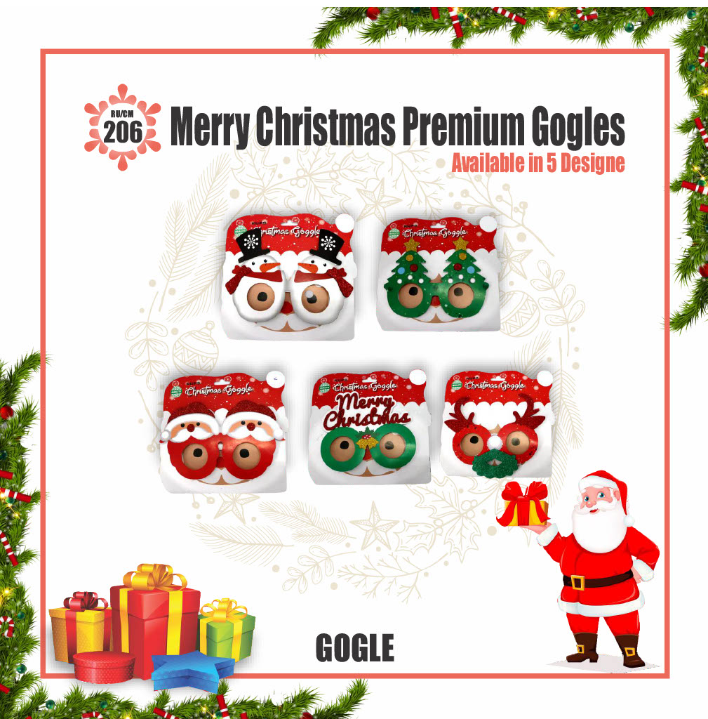  Merry Christmas Premium Gogles|Festive Products|Christmas