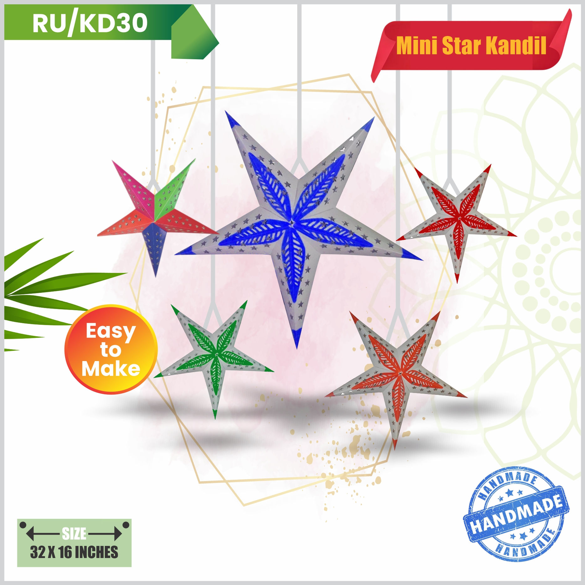 Mini Star Kandil|Festive Products|Diwali