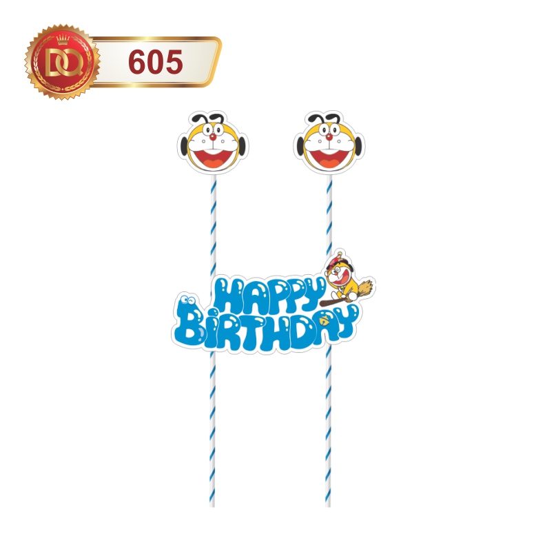 Premium Happy Birthday Cake Topper 5|Cake Topper|Happy Birthday Cake Topper
